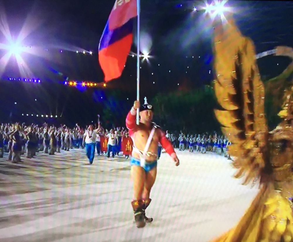 Ikon tim Mongolia di pembukaan Asian Games ini jadi sorotan, unik abis