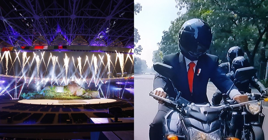 6 Cuitan kocak respons pembukaan Asian Games jadi trending di Korsel