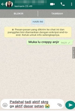 9 Chat dengan Momo Challenge ala warganet Indonesia ini malah kocak