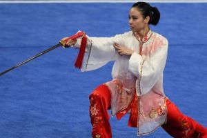 Ditonton Jokowi, ini aksi Lindswell yang membuatnya raih emas AG 2018