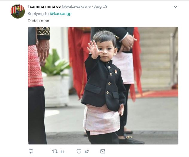 Jan Ethes lebih diidolakan, begini ekspresi kocak kecemburuan Kaesang