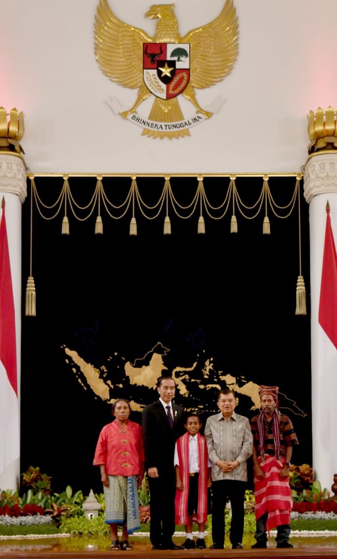 5 Momen ketika Joni si pemanjat tiang bendera bertemu Presiden Jokowi