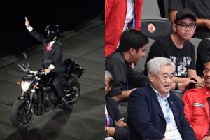 Viral aksi Jokowi naik motor, ini komentar Menteri Olahraga Malaysia