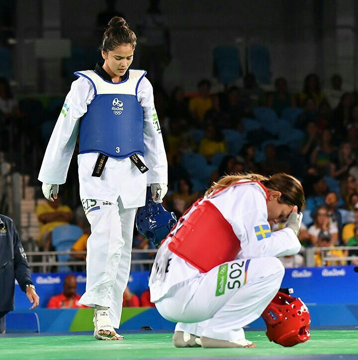 10 Pesona taekwondoin Uzbekistan di AG 2018, mirip Chelsea Islan