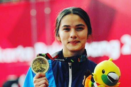 10 Pesona taekwondoin Uzbekistan di AG 2018, mirip Chelsea Islan
