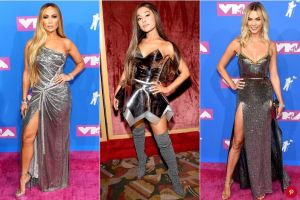 7 Inspirasi gaun silver dari seleb VMA MTV 2018, glamor dan seksi