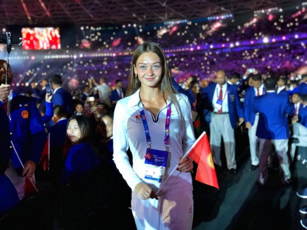 10 Potret Anna Bulanova, atlet lompat jauh Kirgizstan di Asian Games