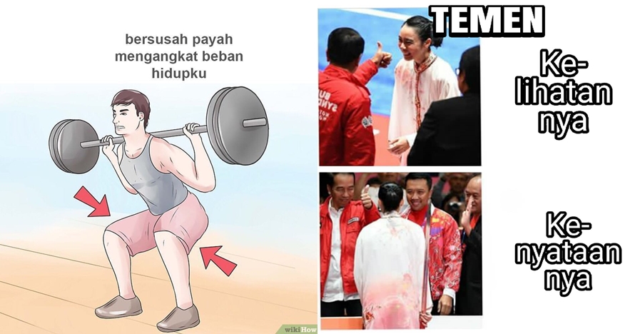 10 Meme 'atlet Asian Games 2018' ini kocak sekaligus nampol