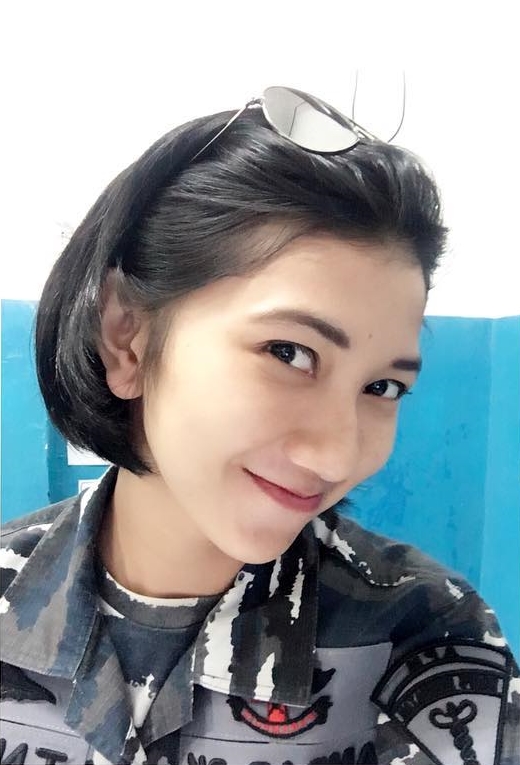 10 Pesona Serda Ambar, Paspampres Jokowi yang cantiknya kebangetan