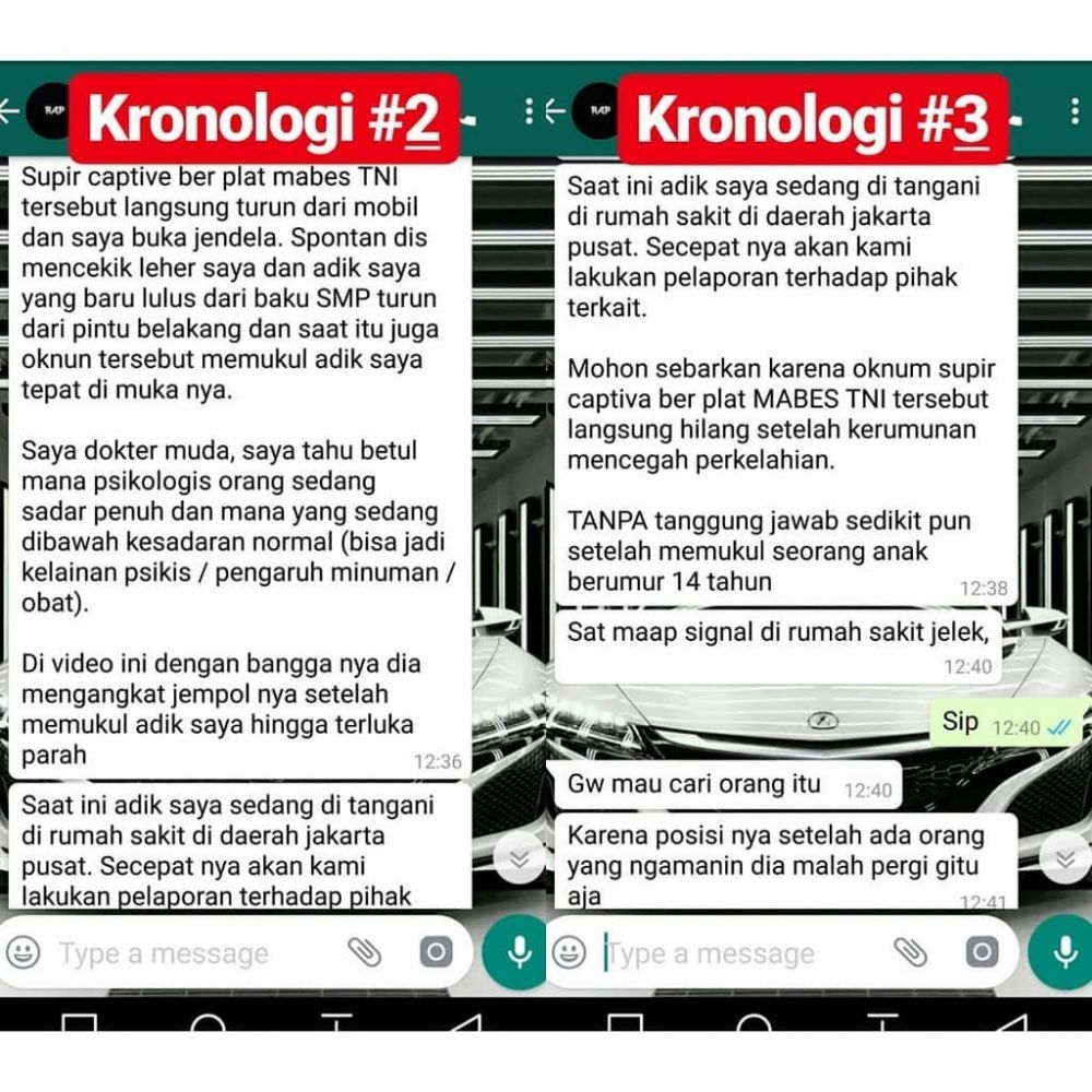 Viral, pria pengendara mobil stiker TNI pukul remaja di Tol Jagorawi