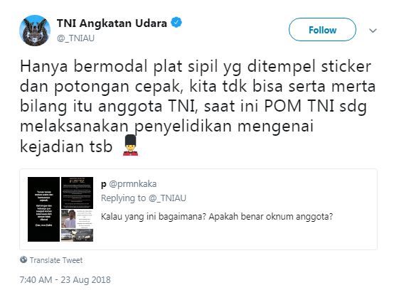 Viral, pria pengendara mobil stiker TNI pukul remaja di Tol Jagorawi