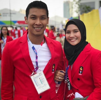 3 Pasangan atlet ini sama-sama berlaga di Asian Games 2018