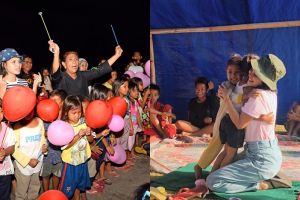Bertemu Menteri Susi, ini 7 potret Andien bantu korban Gempa Lombok