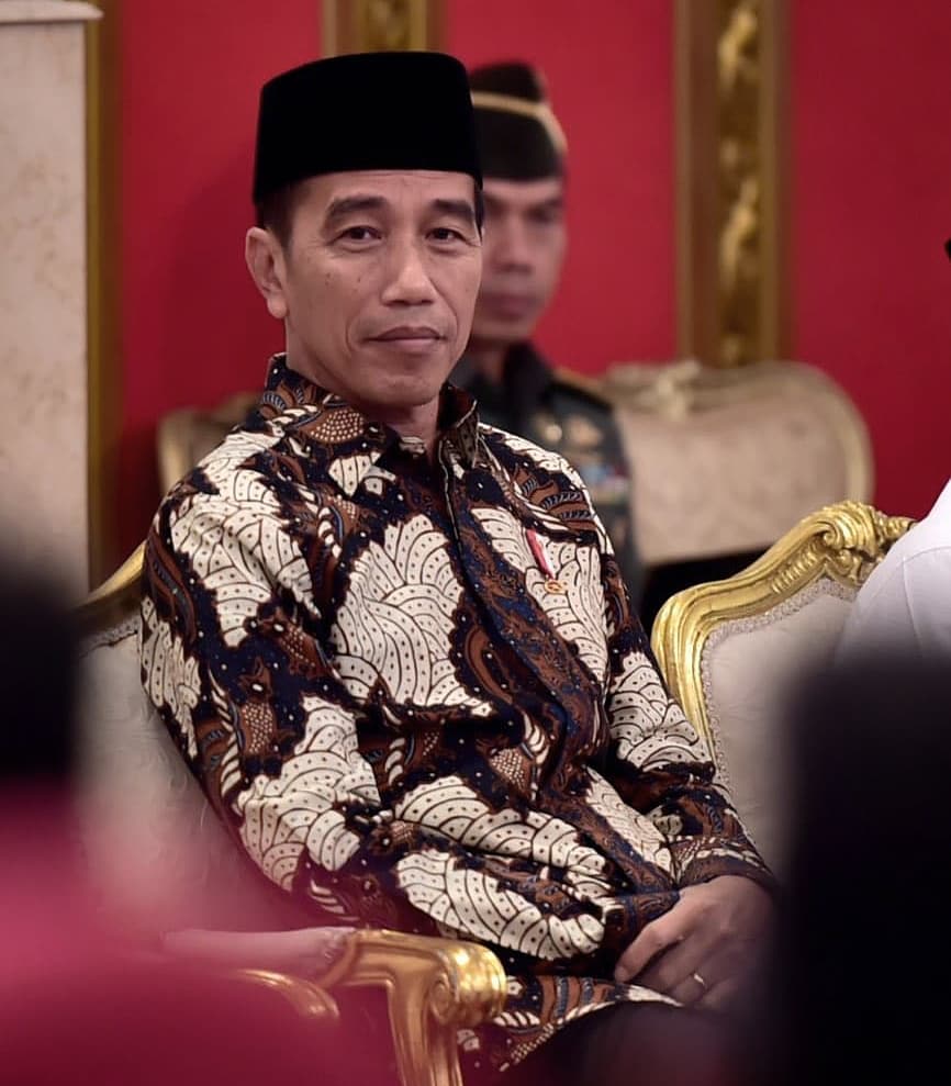 Potret mirip Jokowi bergaya punk ini viral, ada kisah unik di baliknya