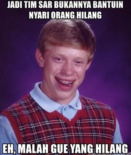 6 Meme 'tim SAR' ini bikin kamu ngakak sampai kirim sinyal SOS