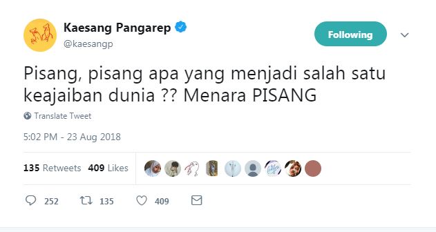 10 Tebak-tebakan kata ala Kaesang Pangarep ini kocaknya ngeselin abis