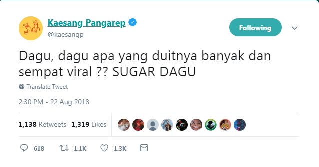 10 Tebak-tebakan kata ala Kaesang Pangarep ini kocaknya ngeselin abis