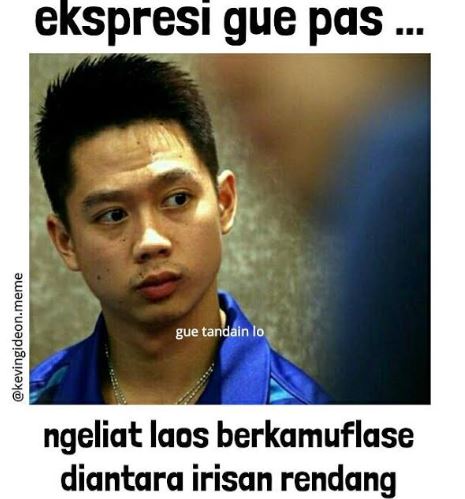 10 Meme 'Kevin/Marcus' ini bikin senyum ingat ketengilannya