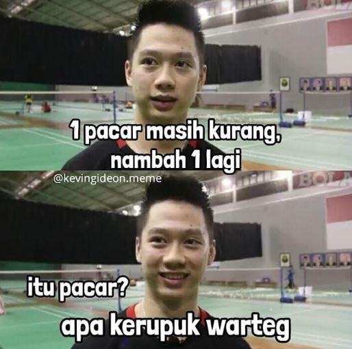 10 Meme 'Kevin/Marcus' ini bikin senyum ingat ketengilannya