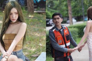 Tak pandang materi, model seksi ini cinta mati dengan sopir taksi