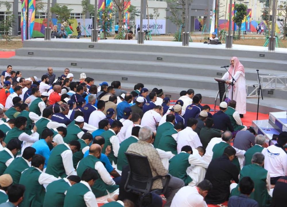 9 Potret keseharian atlet di kampung atlet AG, tak ada batas negara