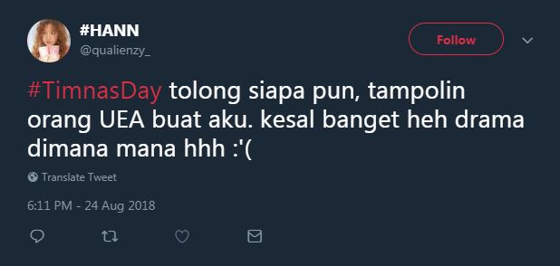 12 Reaksi kemarahan warganet atas pemain UEA, dinilai kebanyakan drama