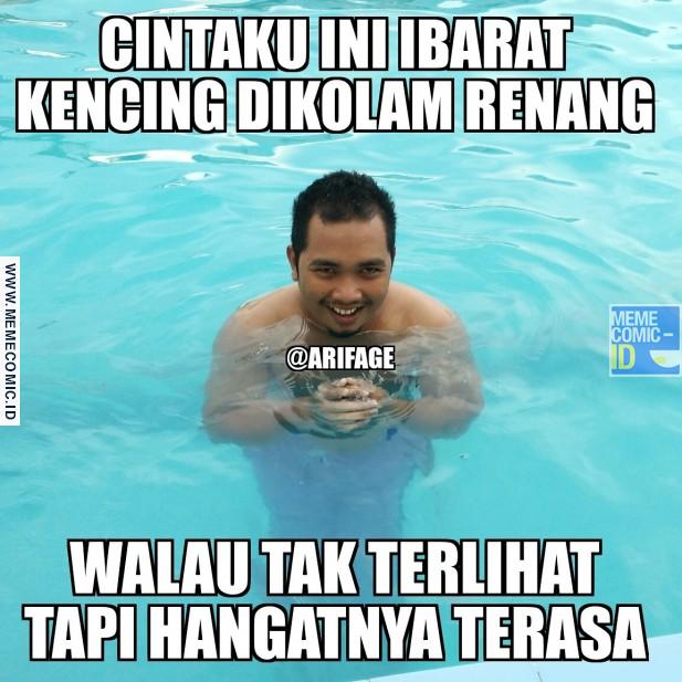 7 Meme berenang ini bikin kamu ketawa sambil ngapung
