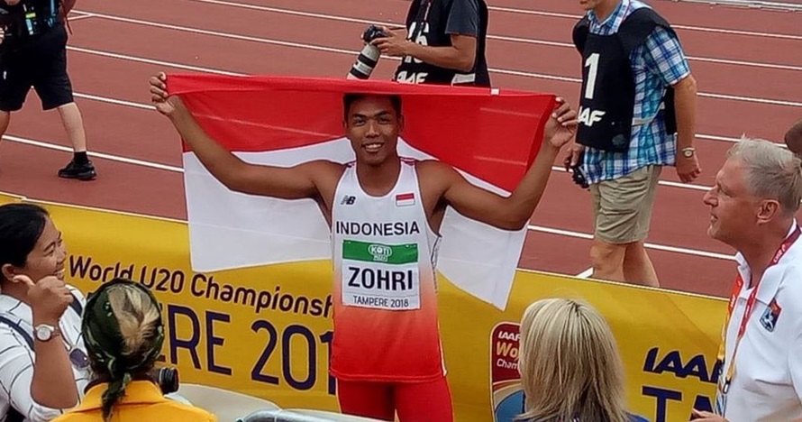 Jadwal Indonesia di Asian Games 25 Agustus, Zohri turun di dua nomor