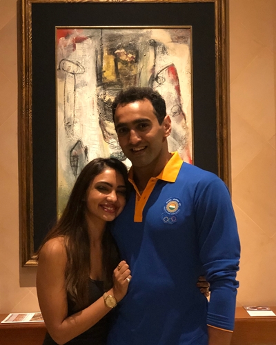 Tak banyak tahu, suami aktris Chandra Nandini ini berlaga di AG 2018