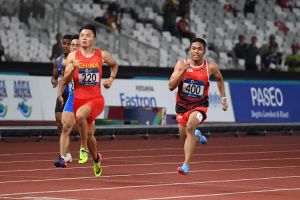 7 Cuitan lucu warganet saat Zohri lolos semifinal cabor atletik 100 m