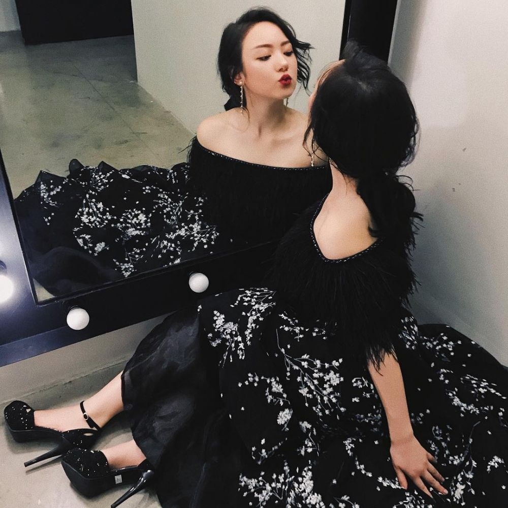 7 Momen kocak Jannine Weigel, si cantik yang cover lagu Meraih Bintang