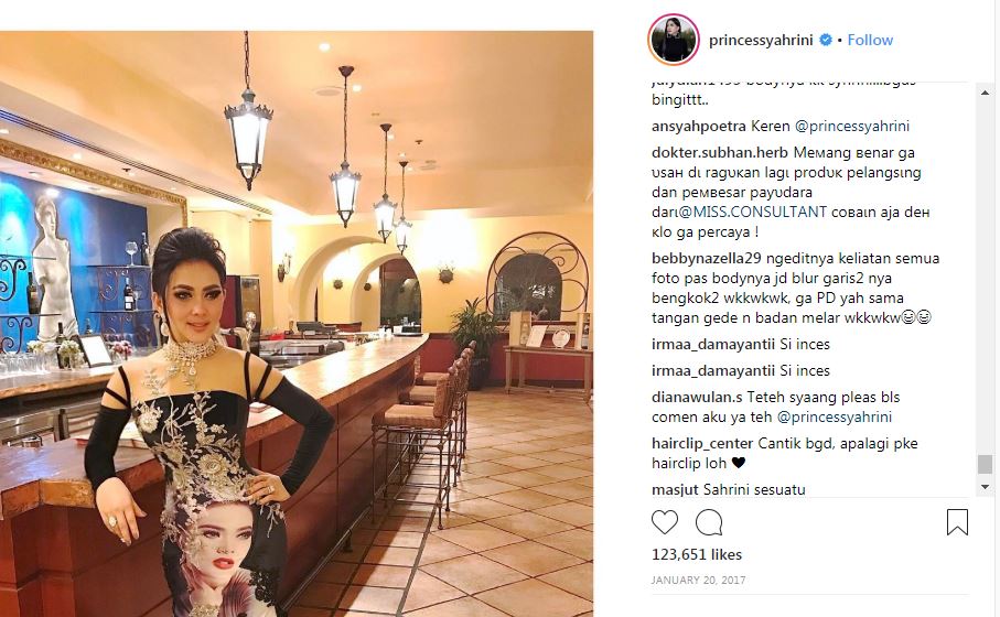 Tuai banyak cibiran, 5 foto Syahrini ini dituding hasil editan