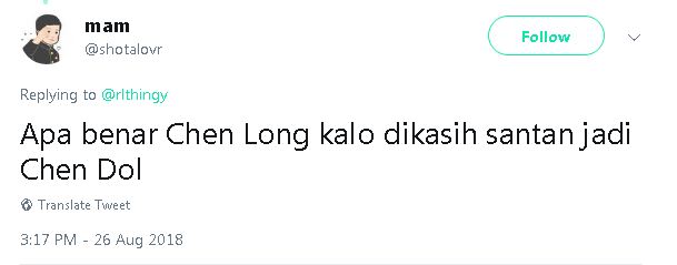 Kalah dari Ginting, 8 cuitan kocak pelesetan Chen Long ini ngakak abis