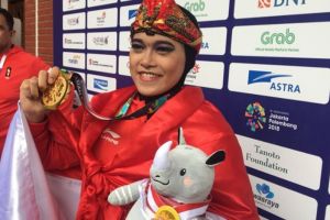 Bangga, Puspa Arumsari persembahkan emas pertama dari pencak silat
