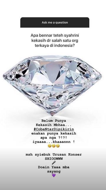 Belum punya kekasih, ini respons Syahrini saat dapat ajakan nikah