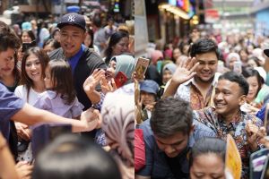 10 Momen heboh pembukaan gerai geprek Ruben Onsu di Hong Kong