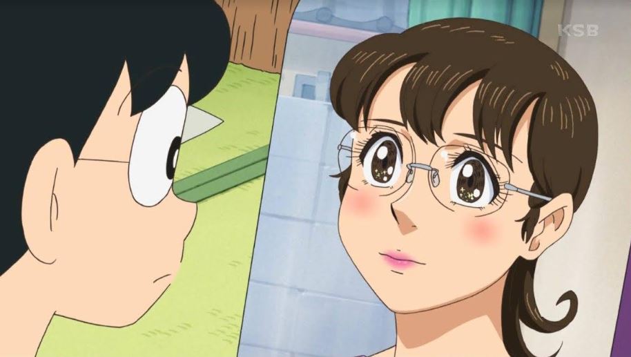 8 Beda penampilan Nobita & teman-temannya usai pakai cermin pembohong
