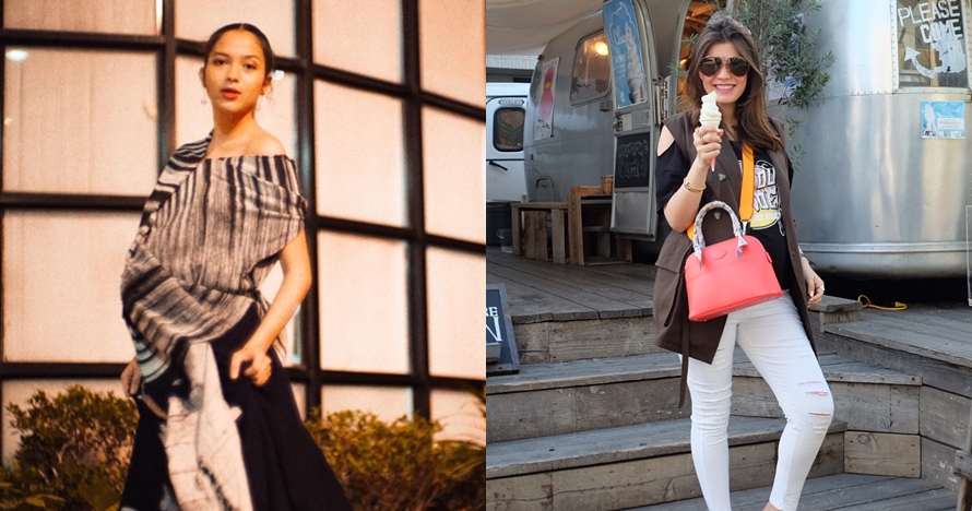 Sama-sama hamil besar, ini 7 beda gaya Putri Marino & Carissa Puteri