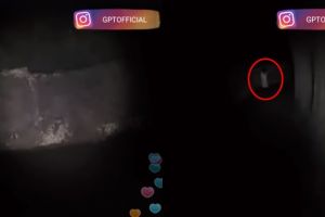 Saking takutnya ketemu kuntilanak, pria ini malah baca doa mau makan