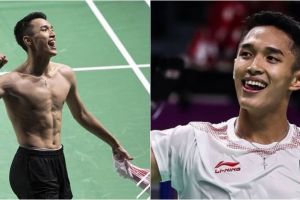 Ini momen saat Taufik Hidayat wariskan raketnya untuk Jojo tahun 2013
