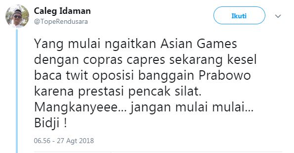 Prestasi pencak silat dipolitisasi, ini 10 reaksi marah warganet