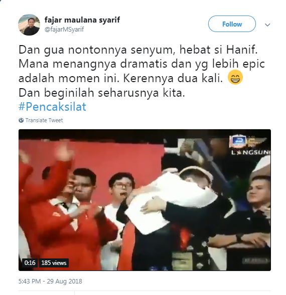 12 Ekspresi kebahagiaan warganet lihat Jokowi dan Prabowo berpelukan