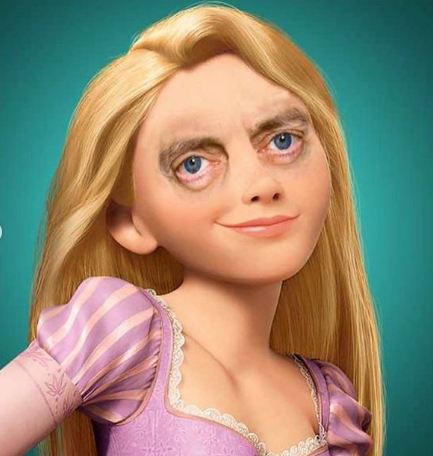 Begini jadinya kalau 10 putri Disney suka begadang, gagal cantik deh