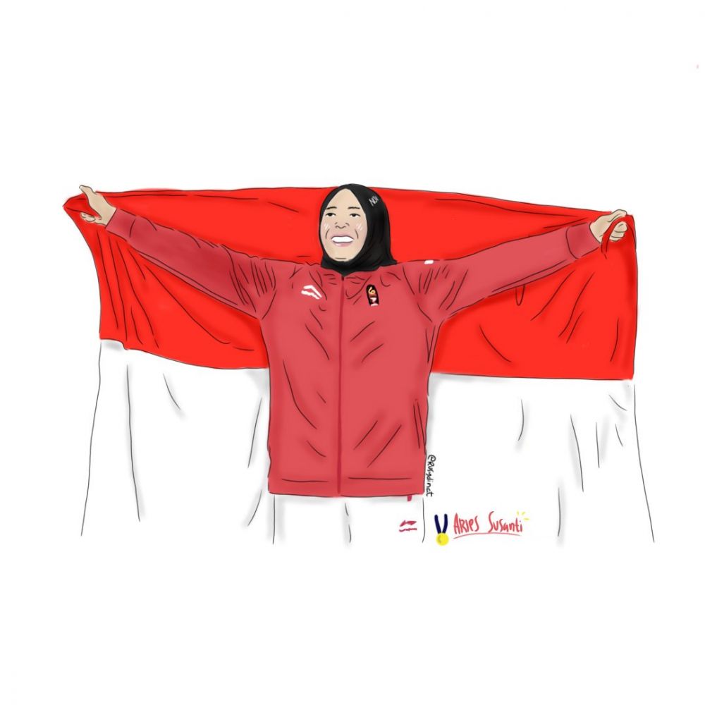 Ilustrasi 7 atlet Indonesia peraih medali di Asian Games, keren abis