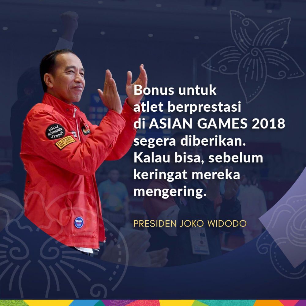  Raihan medali emas melebih target, begini instruksi Jokowi soal bonus