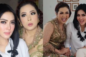 Kerap dibilang mirip, ini 7 momen kocak Syahrini bertemu Soimah