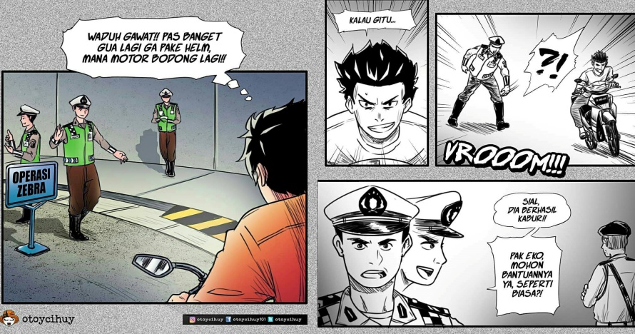 6 Komik strip 'Masuk Pak Eko' ini kocaknya bikin pengen lempar obeng