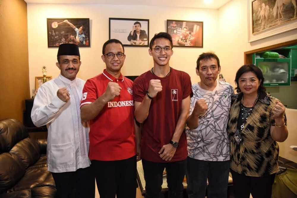Disambut Gubernur Jakarta, ini 7 momen penyambutan Jonatan Christie
