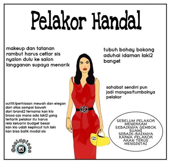 7 Komik gambarkan tipe wanita zaman now, kamu yang mana?