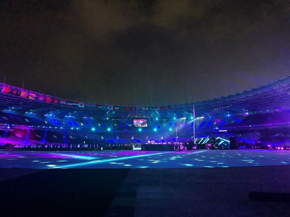 Yuk intip 5 potret panggung  Closing Ceremony Asian Games 2022